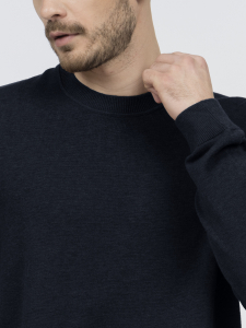 Джемпер из шерсти мериноса и хлопка