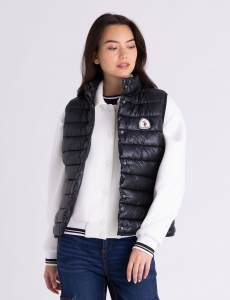 FELT PATCH SNAP PUFFER VEST