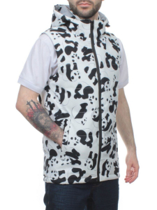 2118 WHITE Жилет мужской (100 гр. синтепон)