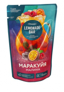ГУРМИКС Основа для приготовления лимонада МАРАКУЙЯ МАЛИНА 150мл