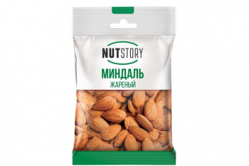 «NutStory», миндаль жареный, 34 г