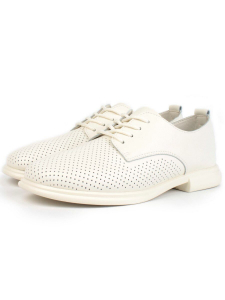 03-PDXL156-2 BEIGE Полуботинки женские (натуральная кожа)