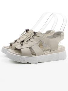 08-C109-2C BEIGE Босоножки женские (натуральная кожа)