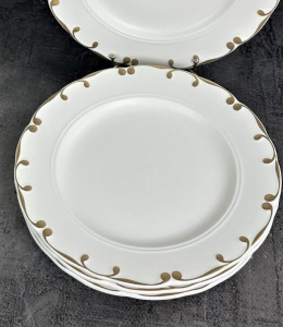 102-095 Набор из 6 тарелок 20х2см АЛЕКСАНДРИЯ в под.уп.(х10)Фарфор