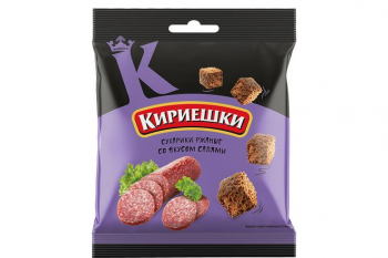 «Кириешки», сухарики со вкусом салями, 40 г