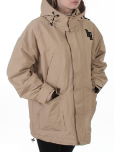 3097 BEIGE Куртка демисезонная женская (100 гр. холлофайбер)