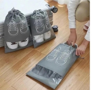 Дорожные мешки для хранения обуви, набор чехлы пыльники 6 шт