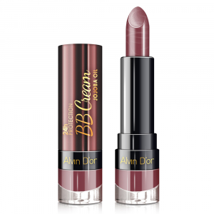Помада для губ 24h BB Cream Alvin D`or фиолетовый  07 осенняя слива мягкие и увлажнённые губы
