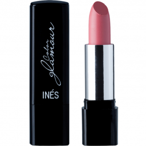 Губная помада  Ines розовый №06 янтарно-розовый