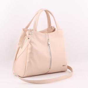 Сумка 373 фактурный пудровый ФОРМАТ 