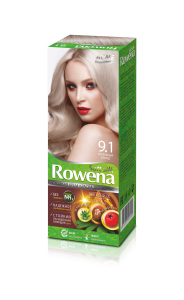 Крем-краска для волос Rowena soft silk стойкая тон 9.1 пепельный блондин Экми-Колор/30/ОПТ