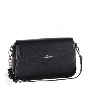 Сумка женская кожаная 1599Y black Polina&Eiterou/30