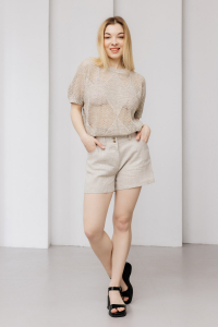 Джемпер из льна 4-311