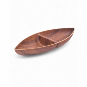 Менажница MADERA NOCHE 2 секции лодочка