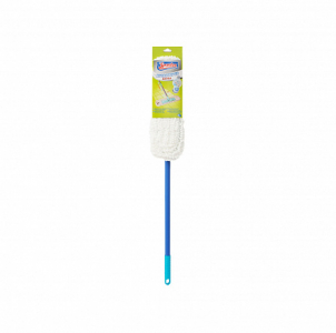 Швабра MICROWIPER EXTRA с телескоп.ручкой 140см, микрофибра