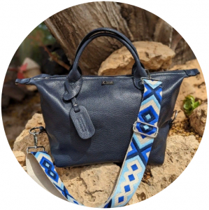 AB.Z · Pelle · 21-13 (740) Marino - CINTURON BOLSOS (150)-6 (12) АКЦИЯ