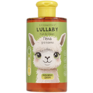 Детская пена для ванны LULLABY "Лама" с волшебным эффектом изменения цвета 450 мл