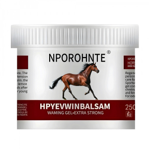 Разогревающий бальзам с лошадиным жиром NPOROHNTE