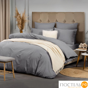 PRIME PRIVE СМОГЕН т-сер КПБ 145х205-1/180х220-1/50х70-2, 4 пр., хл.