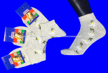 Беларусь носки женские лен ажурные 