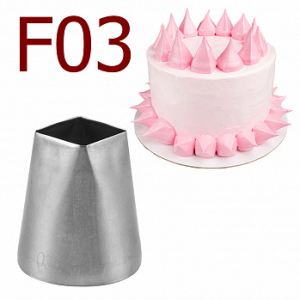 Насадка кондитерская Квадрат № F03, Китай
