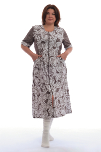 Халат домашний на молнии 83601