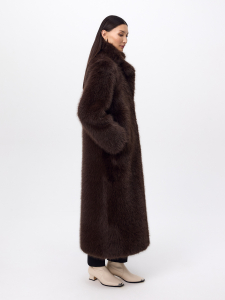 Экошуба с утеплённой спинкой