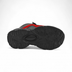 Высокие подростковые кроссовки А8982-5 черные