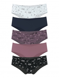 5-Pack No-Show Cheeky Panties