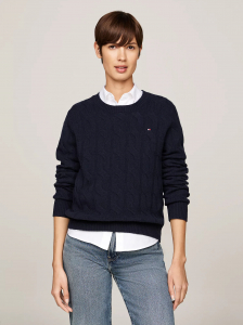 Wool Cable Knit Sweater