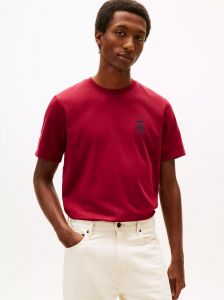 Smooth Cotton Interlock Crest T-Shirt