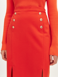 Юбка-карандаш с разрезами