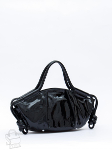 Сумка женская кожаная 1473-2Y black  Polina&Eiterou