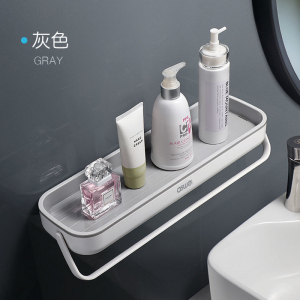 Полка для ванной с держателем для полотенца