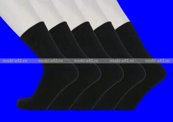 Носки мужские Смоленск лён черные