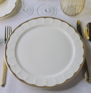 205-932 Набор из 6 тарелок 27см ИМПЕРИАЛ ЗОЛОТО в под.уп.(х6) Фарфор