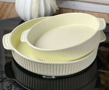 205-754 Глубокое блюдо для запекания 25см в под.уп.(х18)Фарфор