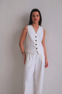 16121 Костюм-двойка белый