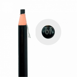 Контурный карандаш для бровей BrowXenna не требующий заточки - 01 Ebony/Черный