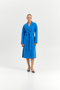 Пальто женское демисезонное 26820 (электрик)