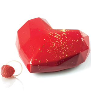 Форма силиконовая Silikomart Сердце Оригами (Origami)