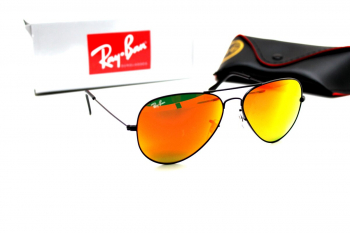 Солнце RAY BAN 3025 черный оранжевый