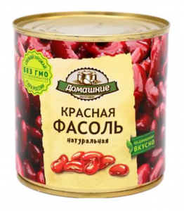 «Домашние заготовки», фасоль красная натуральная, 400г