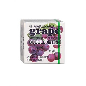 Японская жевательная резинка MARUKAWA Виноград,1 шт