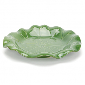 Керамическое блюдо сервировочное, D 34 см, Green