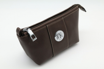 Женская кожаная косметичка Sergio Valentini СВ 8036-5068/1