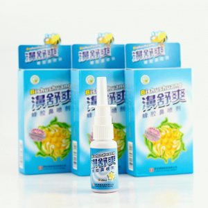 Спрей для носа с прополисом и ромашкой BISHUSHUANG