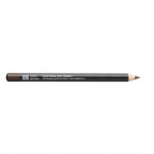 Карандаш для бровей  Relouis коричневый тон 05 dark brown  питает,форма