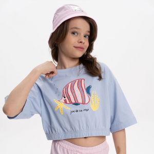 GFTY3371/1 футболка-топ для девочек (1 шт в кор.)