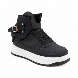 Кроссовки демисезонные В075-1В черные